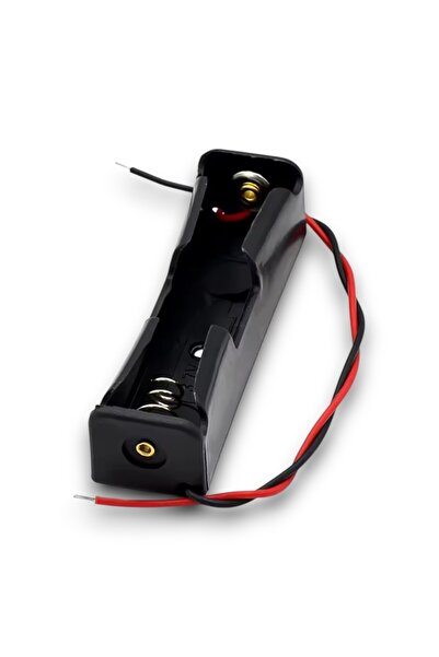 ELEKTROMALL 18650 Lityum İyon Pil Yuvası - 1 Kanal