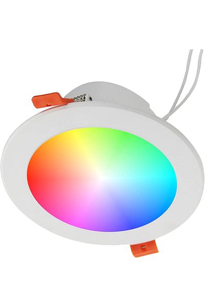 SASKA Smart WIFI LED Recessed Downlight 2700K-6500K Dimmable RGBWC Multicolor Color (5W 9.7CM)