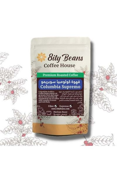 8ity Beans Columbia Supremo Premium Coffee