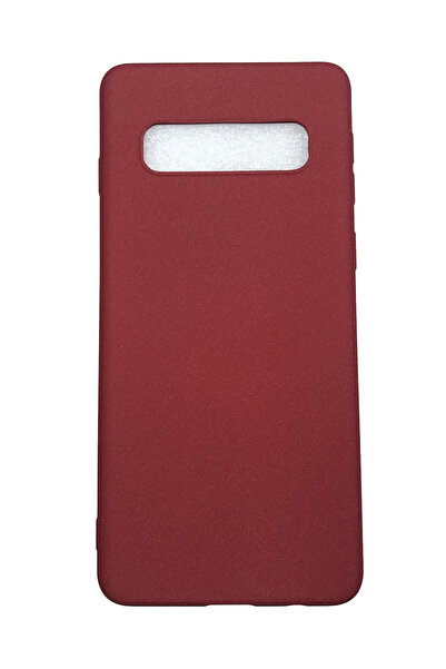 OEM Carcasă compatibilă cu Samsung S10 / G973, silicon texturat, nisip, maro