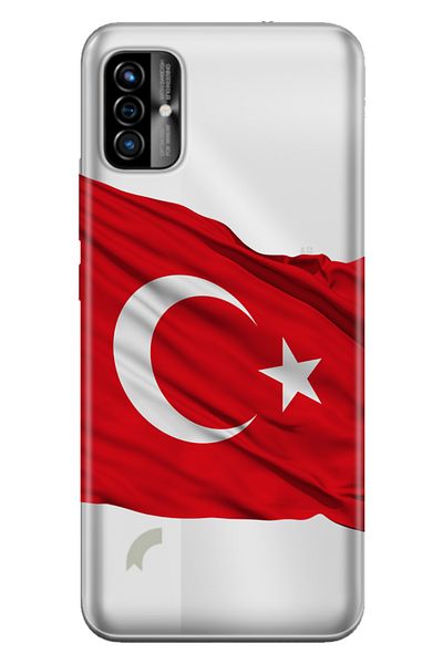 Reeder P13 Blue Max 2022 غطاء حماية ملون من السيليكون مطبوع TPU Al Flag