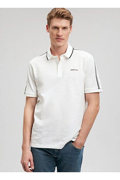 Mavi Plain Off-White Men's Polo T-Shirt Dmk.M0611838-70057