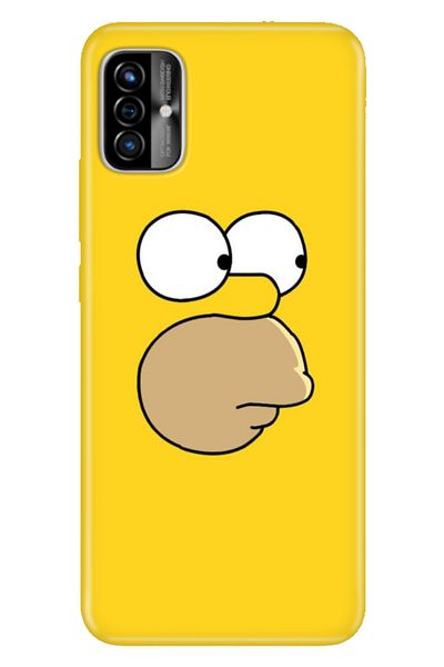 Reeder حافظة P13 Blue Max 2022 مصنوعة من السيليكون الملون المطبوع من مادة TPU Simpson