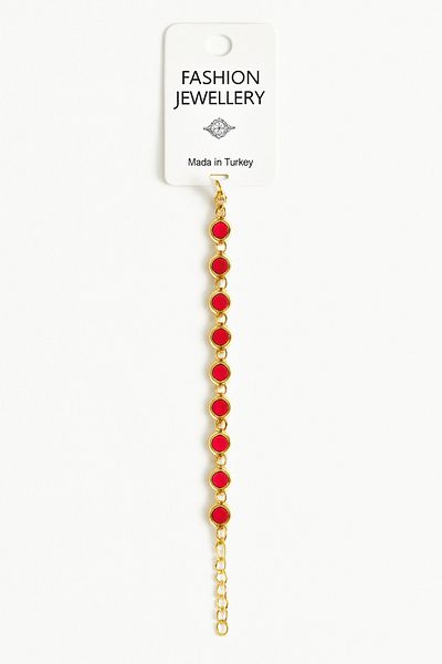 Bittox Women's Retro Style Stone Detailed Colorful Elegant Bracelet- Stylish and Elegant Bracelet