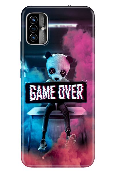 Reeder غطاء حافظة P13 Blue Max 2022 ملون من السيليكون مطبوع من مادة TPU Game Over