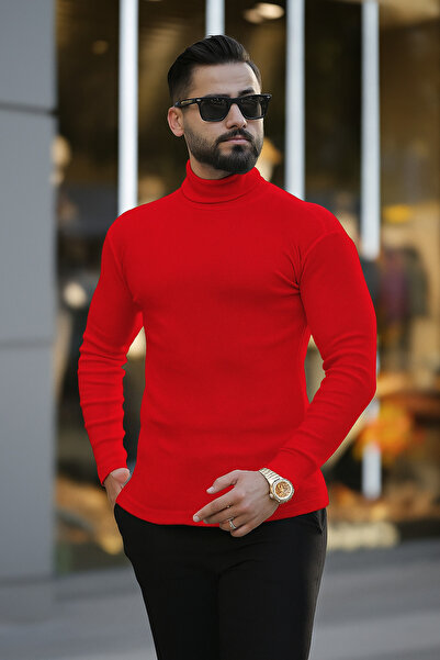 ribac Men's High-Rise Slim Fit Sweater