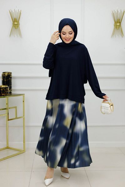VALENS BOUTİQUE Γυναικείο Σετ Φούστα Hijab