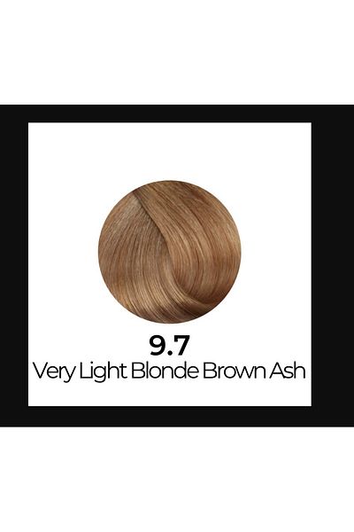 Inebrya Hair Color No 9/7 Very Light Blonde Brown Ash 100ml
