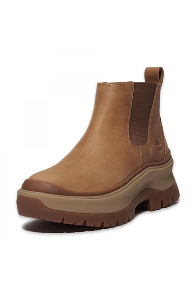 Timberland Tb0A28Xm Roxie Lane Mid Chelsea Boot Brown Unisex Boots