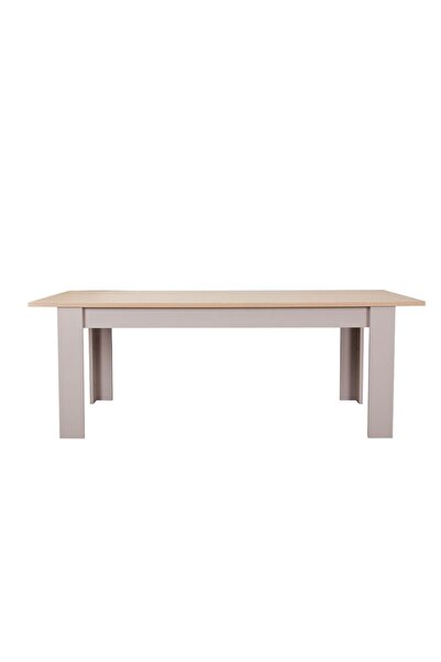 Danube Home Cardano 1 + 8 Seater Dining Set - Natural/Champagne