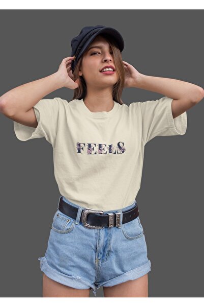 ArtYus Γυναικείο μπλουζάκι με στάμπα με στρογγυλή λαιμόκοψη και κοντό μανίκι