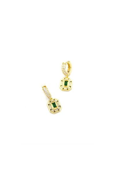 SepetBudur Jewelled Earrings - Gold