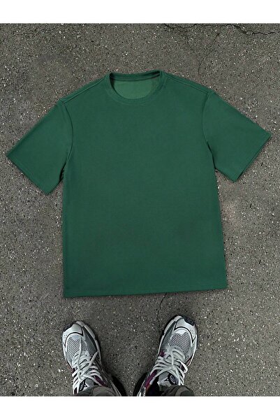 ACTIVE MODA - Men's Cotton Tshirt Printed Oversize Large Size 03