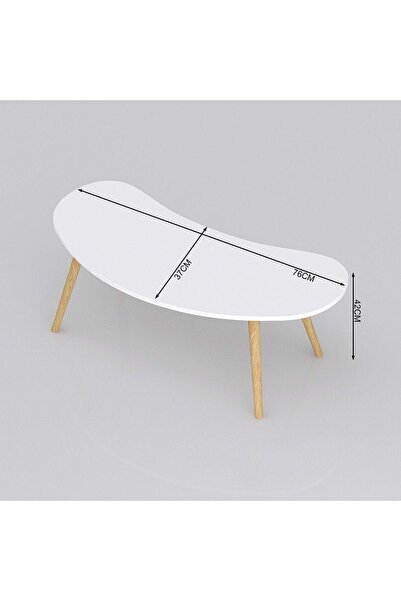 Danube Home Alva Coffee Table - Stylish Oak Wood Design for Living Room, Durable & Affordable, 1 Year Warranty