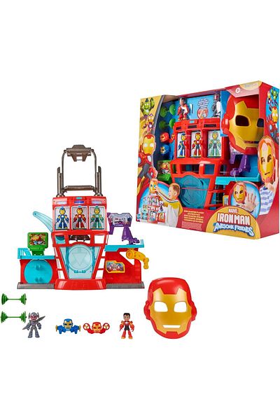 Hasbro مركبة وشخصية الرجل الحديدي من مارفل وأصدقائه الرائعين - الرجل الحديدي G1472