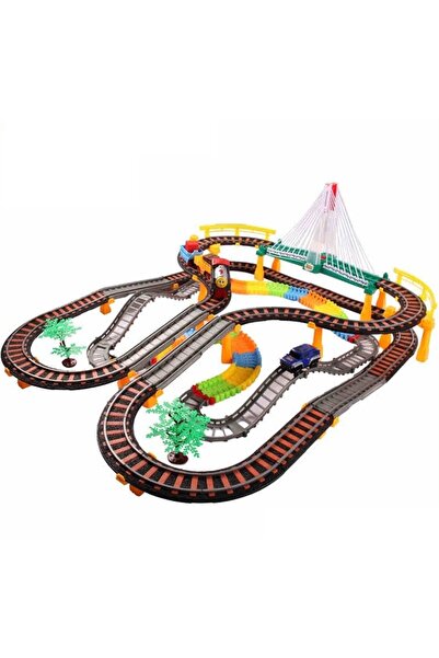 OEM Set Circuit de Curse 2-in-1 cu Masina si Trenulet