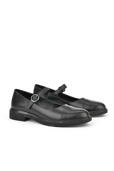 Ziya , Women's Genuine Leather Shoes 1531050Z26103406K Black