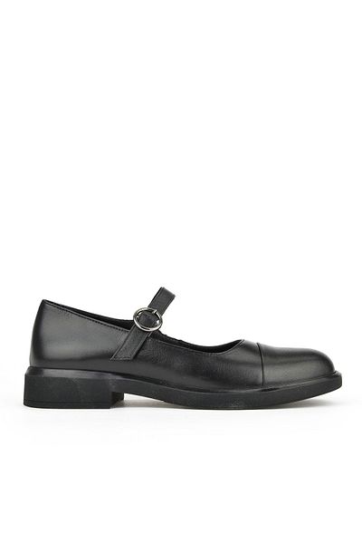 Ziya , Women's Genuine Leather Shoes 1531050Z26103406K Black