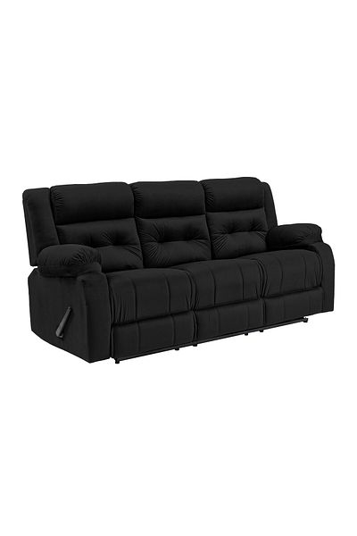 BACK COMFORT BelaRest | Velvet Triple Recliner Chair