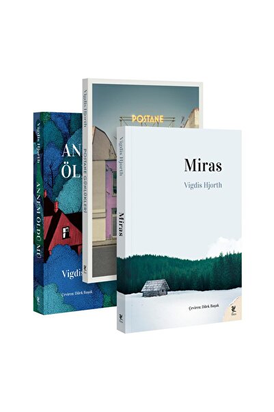 Siren Yayınları Vigdis Hjorth 3'lü Kitap Seti