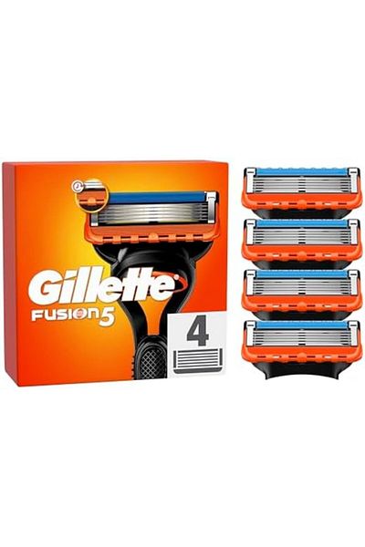 Gillette - Fusion5 Blade Refills for Men - 4 Pieces