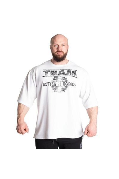BETTER BODIES Team Iron Thermal Tee - Λευκό