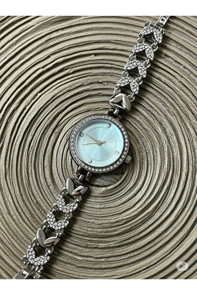 FAMEMUS ACCESSORY Steel Silver Clock