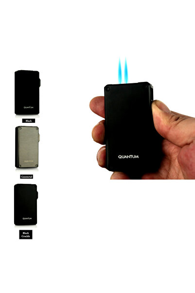 blackraw Quantum Çift Alevli Puro Çakmağı | Jet Alev Torch Lighter