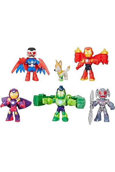 Hasbro Marvel Iron Man And His Awesome Friends Armored Up Avengers Pack G1255
