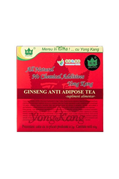 Yong Kang CEAI ANTIADIPOS CU GINSENG 30 PLICURI