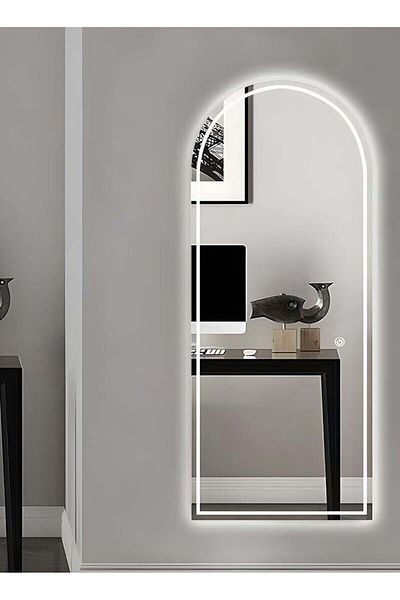 Taimi Elegant Design Mirror90x60cm with 3-Level Back and Front Lighting for Makeup,Living Room,Entryway