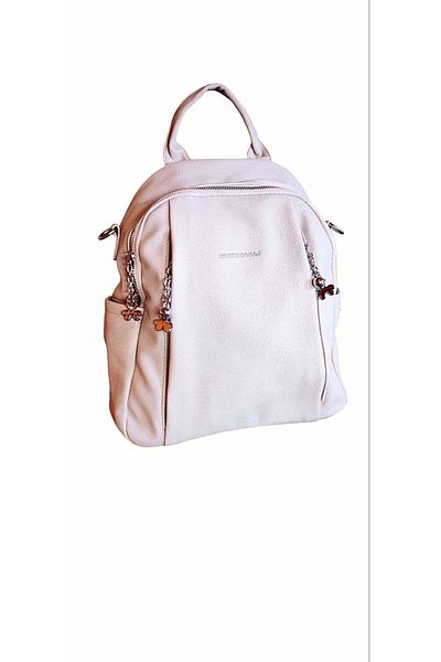 OEM Rucsac Dama Elegant, Din Piele Ecologica, 7 Compartimente Spatioase, 30x25x15