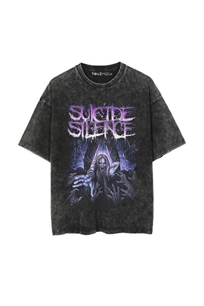Violon Rock serija Suicide Silence Štampano Unisex Oversize kroj T-shirt