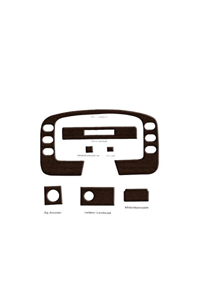 Marscockpitdesign فورد ترانزيت وحدة التحكم-توبوردو 1995-1997 12 قطعة