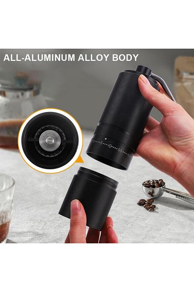 8ity Beans Professional Hand Grinder