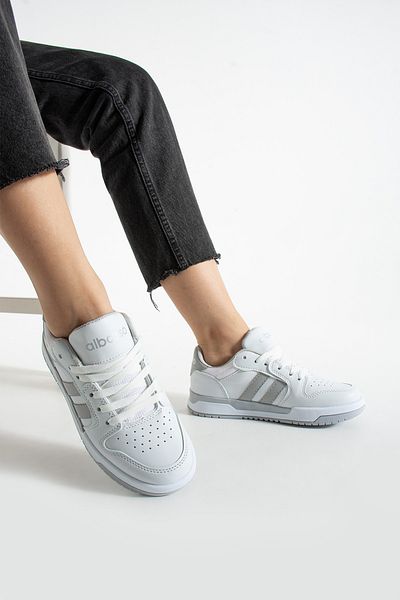 albasso Comfortable Sole, Stripe Detail, Casual Unisex Black Sneaker Sports Shoes