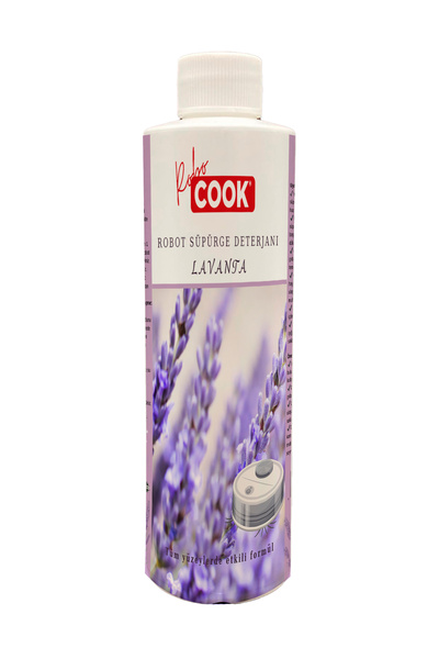 COOK Lavanta parfüm kokulu robot süpürge yüzey temizleme deterjanı 200 ml