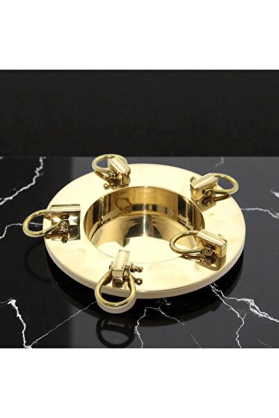 Kuzey Tacı حلقة ربط حبل نحاسي / صندوق رماد بحار على الطاولة Vip