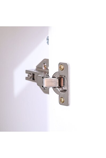 Danube Home Heather White Dining Sideboard - Durable & Modern MDF Cabinet with 2-Year Warranty, 160x39x80cm