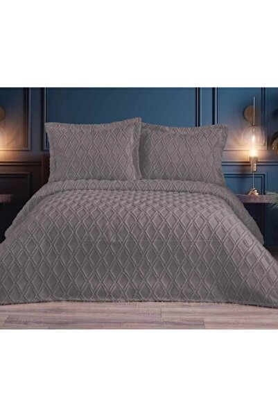 BERRY CONCEPT موديل نورديك مزركش بيك مزدوج دينا كريم مفرش سرير