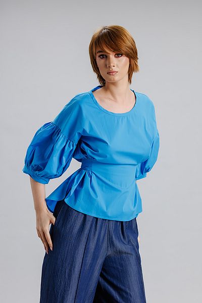 RVL Bluza cu maneca incretita