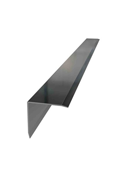 Genel Markalar Siyah Metal Merdiven Basamak Profili Çıtası Köşebenti Pahlı Bi...