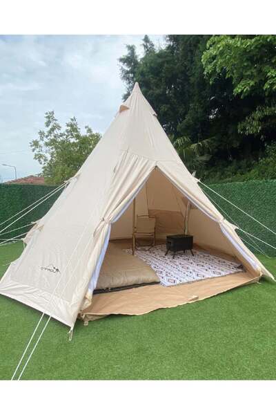 NURGAZ Campout Callısto 4 Mt Kanvas Kamp Çadırı