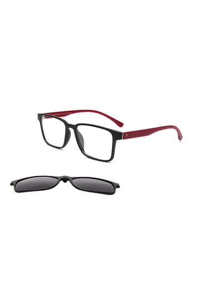 TUDOR Tu3011 C46M 53Ekt Unisex Polarized Clip-On Blue Light Protection Glasses