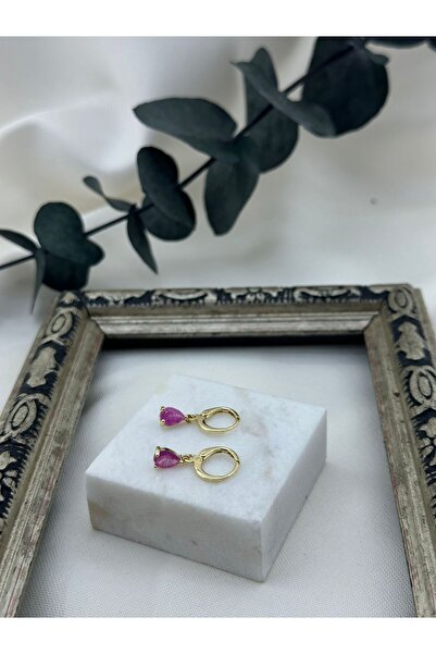 Tudivanyu Aksesuar Zircon Stone Colorful Multiple Earrings