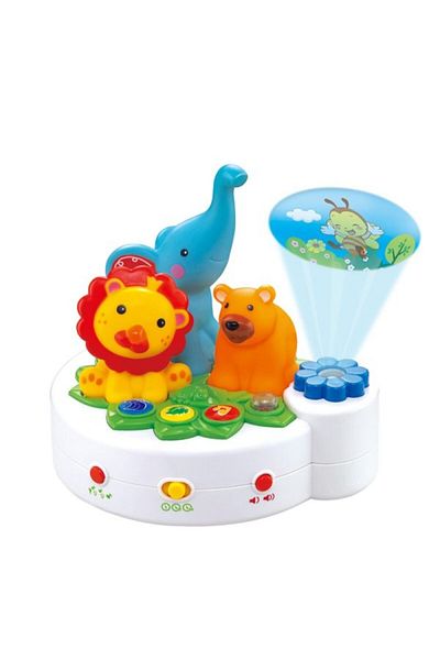 OEM Musical projector with remote control Animal