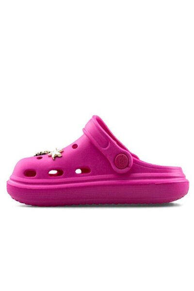 aag tekstil Çocuk Cross Terlik Taşlı 26 - 35 Numara Eva Taban Yeni Sezon