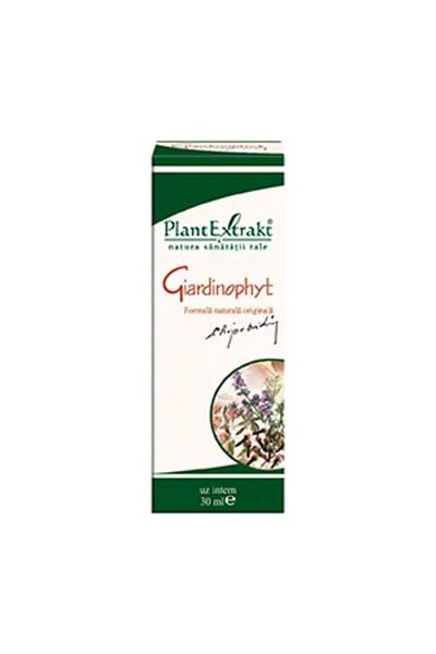 Plantextrakt Giardinophyt, solutie impotriva parazitilor intestinali, 30 ml,