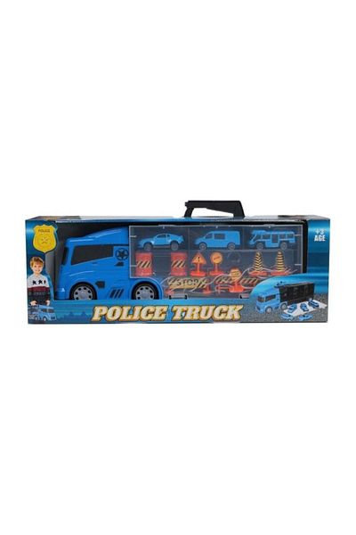 Engin Oyuncak Truck Police Vehicles