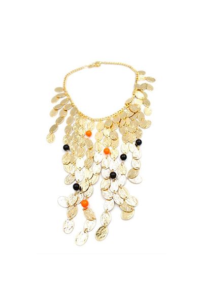 SepetBudur Sequin Necklace - Gold